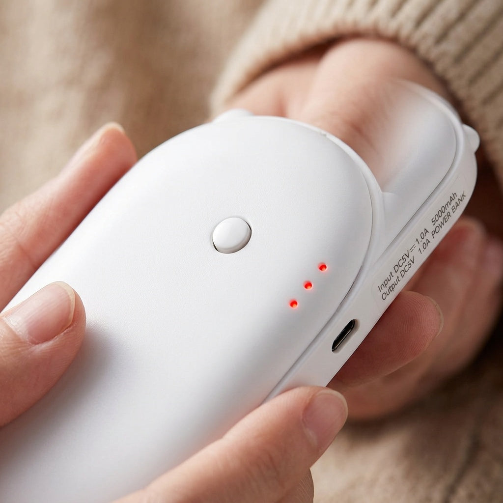 Rechargeable Hand Warmer Power Bank