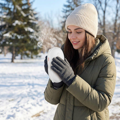Rechargeable Hand Warmer Power Bank